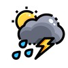ฝนตก น้ำท่วม ภัยพิบัติ บอกต่อ by Nobita