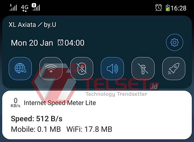 Cara Menampilkan Kecepatan Internet Di Smartphone Android Telset Line Today