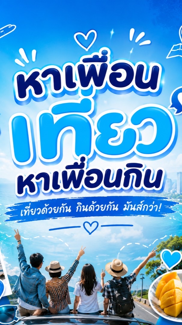 หาเพื่อนเที่ยว หาเพื่อนกิน 🇹🇭