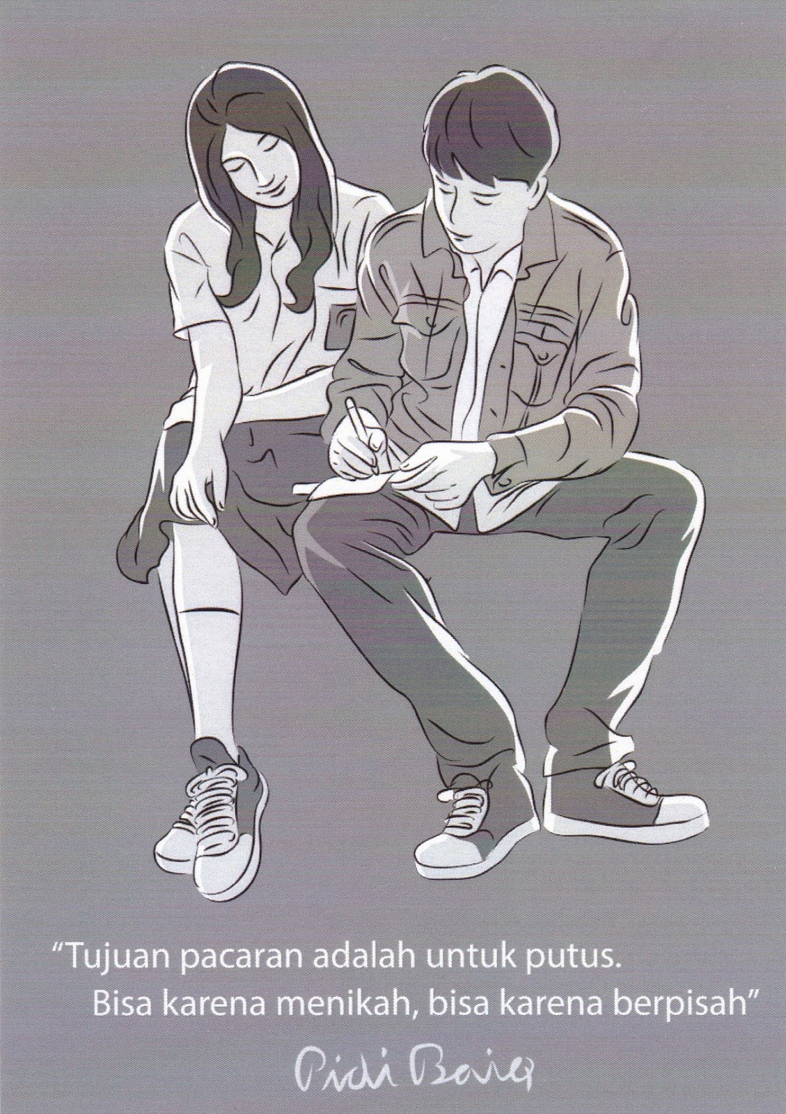10 Kata Mutiara Cinta Dari Novel Dilan Yang Bisa Buat Cewek Klepek