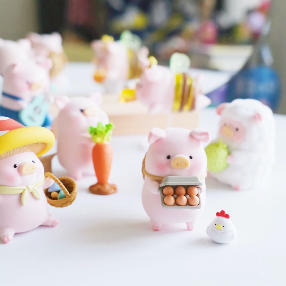 ▍選物研究室 ▍沒..沒有賣肉！｜LULU豬農場系列盒玩 收藏玩具