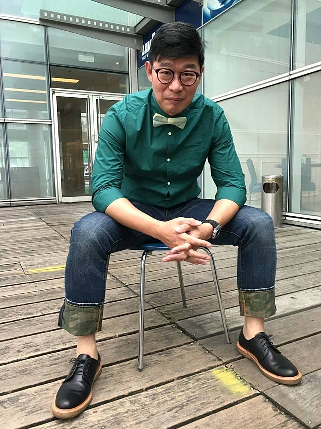 馬力歐一路演最佳綠葉，自認是演藝圈的龍套，而且是最專業的龍套。記者葉君遠／攝影