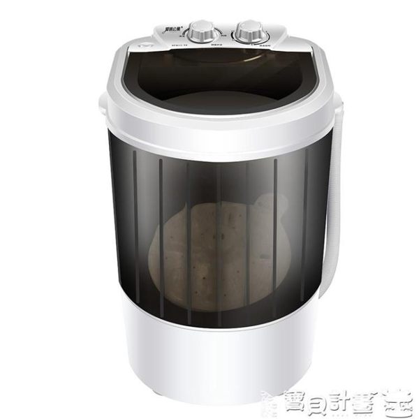 洗衣機 小洗衣機小型迷你家用大單桶筒半全自動宿舍兒童嬰兒JD 220v 寶貝計畫