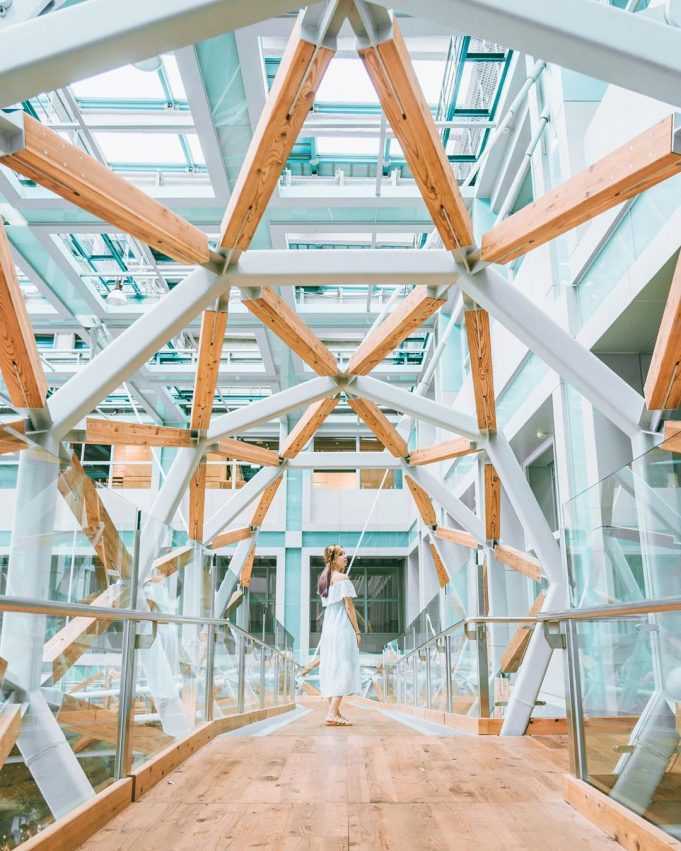 士林科教館 空橋