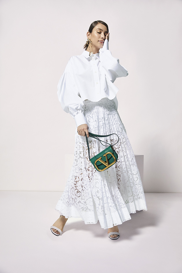 初夏に取り入れたい、清らかな「レース」スタイル（25ans  