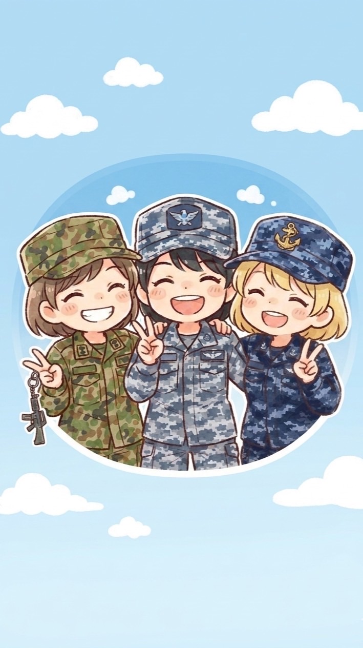 自衛隊に入りたい！