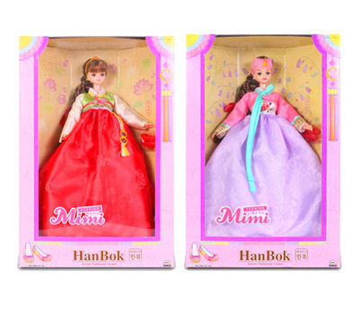 MIMI韓服娃娃(2款混裝)