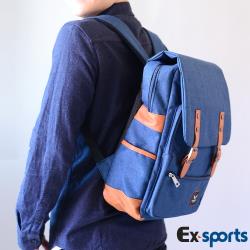 ◎潮流嚴選韓風都會風格 雅痞都會設計帆布包|◎科技抗污滑面材質 不起毛球 超耐磨抗刮|◎3D加厚立體設計,強化不變形 筆電,3C產品保護性高品牌:Ex-Sports品牌定位:流行品牌背法:後背包款:電