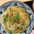 かけ(並) - 実際訪問したユーザーが直接撮影して投稿した祇園うどん丸亀製麺 イオンモール広島祇園店の写真のメニュー情報