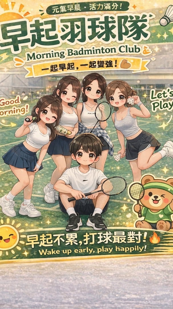 西區早起羽球隊