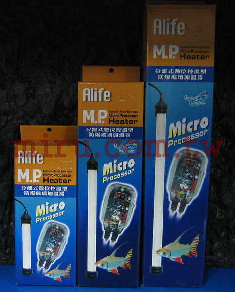 【西高地水族坊】ALIFE海豐 分離式數位控溫器(加溫器)防爆玻璃加溫器500W