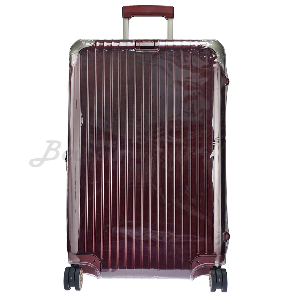※Rimowa行李箱專用保護套 ※全透明PVC材質 ※防水防寒，減壓抗刮 ※合身剪裁，四角加厚 ※YKK金屬拉鍊，細密針腳超耐用