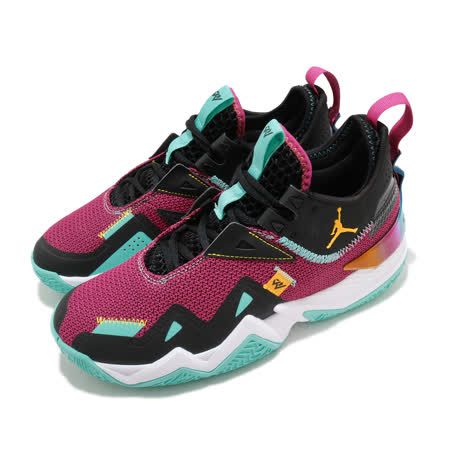 品牌: NIKE型號: CJ0781-601品名: Jordan Westbrook One Take PF特點: 喬丹 避震 包覆 球鞋 XDR外底 黑 紫