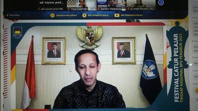 Festival Catur Pelajar Tingkat Nasional Bpk Penabur 202 Jangan Takut Kalah Kata Mendikbud Tribunnews Com Line Today