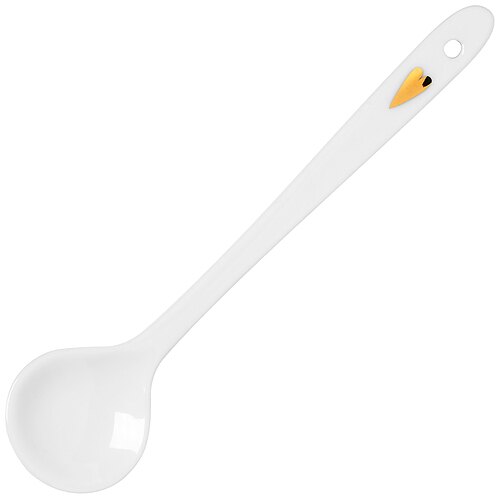 ◇飲品調匙、攪拌匙◇亦可作點心匙使用◇愛心印花溫馨可愛◇瓷製握柄舒適好拿◇吊掛收納不佔空間