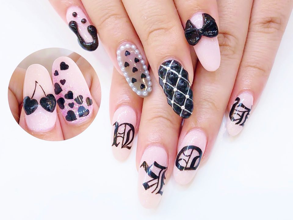 Nail Collection Pink Line Official Account