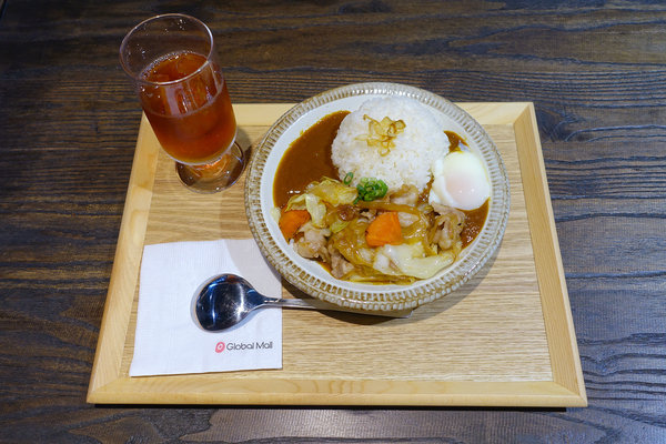 新高軒台北-南港車站環球美食街美食，新高軒咖哩南港店，新高軒咖哩南港店菜單，台北南港Global Mall環球購物中心適合一個人吃飯的餐廳