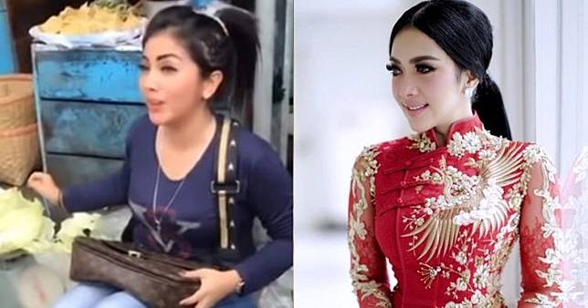 5 Cewek ini disebut mirip Syahrini, penjual sayur hingga sinden