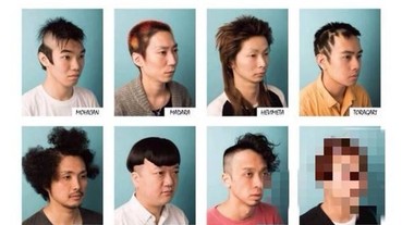 Snickers巧克力棒開設「髮型屋」 只能選擇超勁爆的樣式…右下實在太離奇！