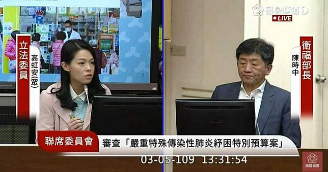 高虹安提大數據解決口罩荒　「口罩實名制2.0」下周上路