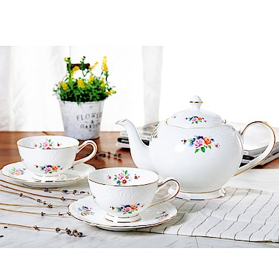 高級骨瓷材質典雅歐式設計風格輕鬆享受優雅下午茶時光精美禮盒包裝，值得珍藏