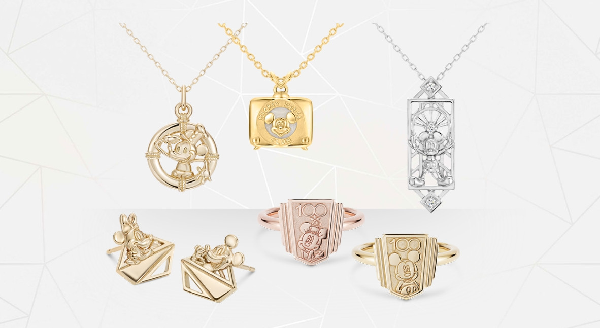 迪士尼100週年聯名飾品