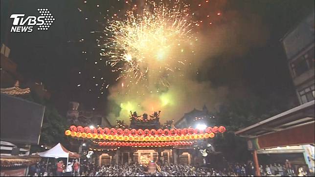 台中大甲鎮瀾宮媽祖繞境是台灣一年一度重量級宗教活動。(示意圖／TVBS資料畫面)