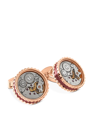 Tateossian Skeleton Movement Gear Cufflinks