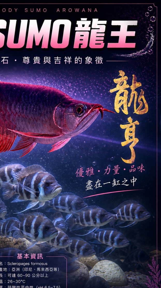 龍亨觀賞魚～龍魚專賣（自由交流）