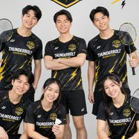 สนามพูนพลัส/ ก๊วน THUNDERBOLT 🏸⚡ เช้า/บ่าย