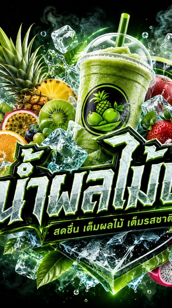 น้ำ ผลไม้ปั่นv2