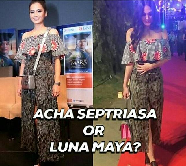 Deretan Artis Cantik Indonesia Ini Pernah Pakai Baju yang Sama alias Kembar. Siapa Lebih Pantas?