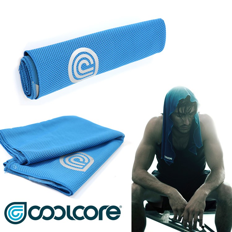 COOLCORE Chill Sport涼感運動巾【藍色】/城市綠洲