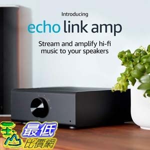 [7美國直購] Amazon Echo Link Amp - Stream and amplify hi-fi music to your speakers