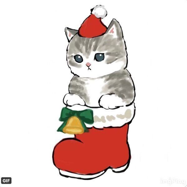 猫イラストルーレット にクリスマスバージョンが登場