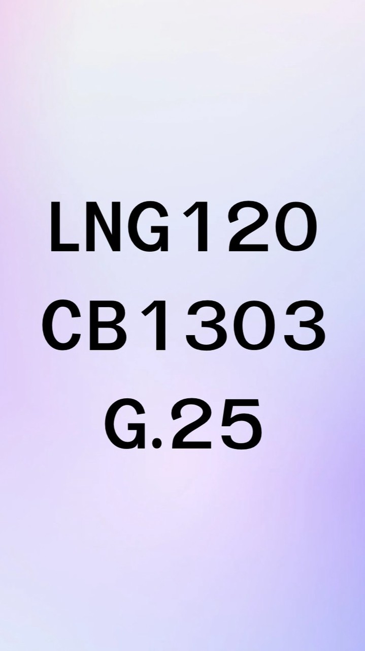 LNG120 (G.25) CB1303