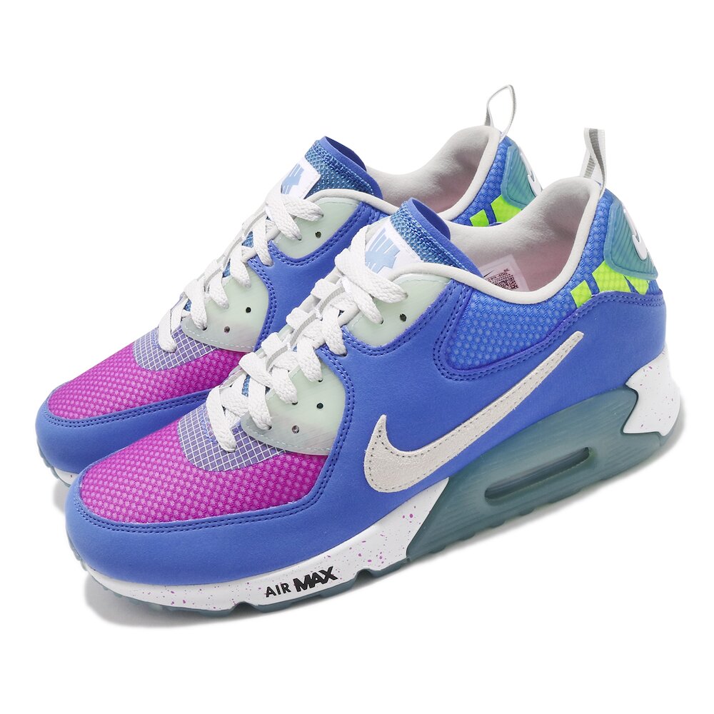 流行休閒鞋品牌:NIKE型號:CQ2289-400品名:Air Max 90配色:藍色,白色