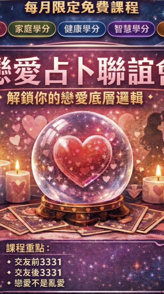 大學必修 線上公益課程 - 戀愛學分