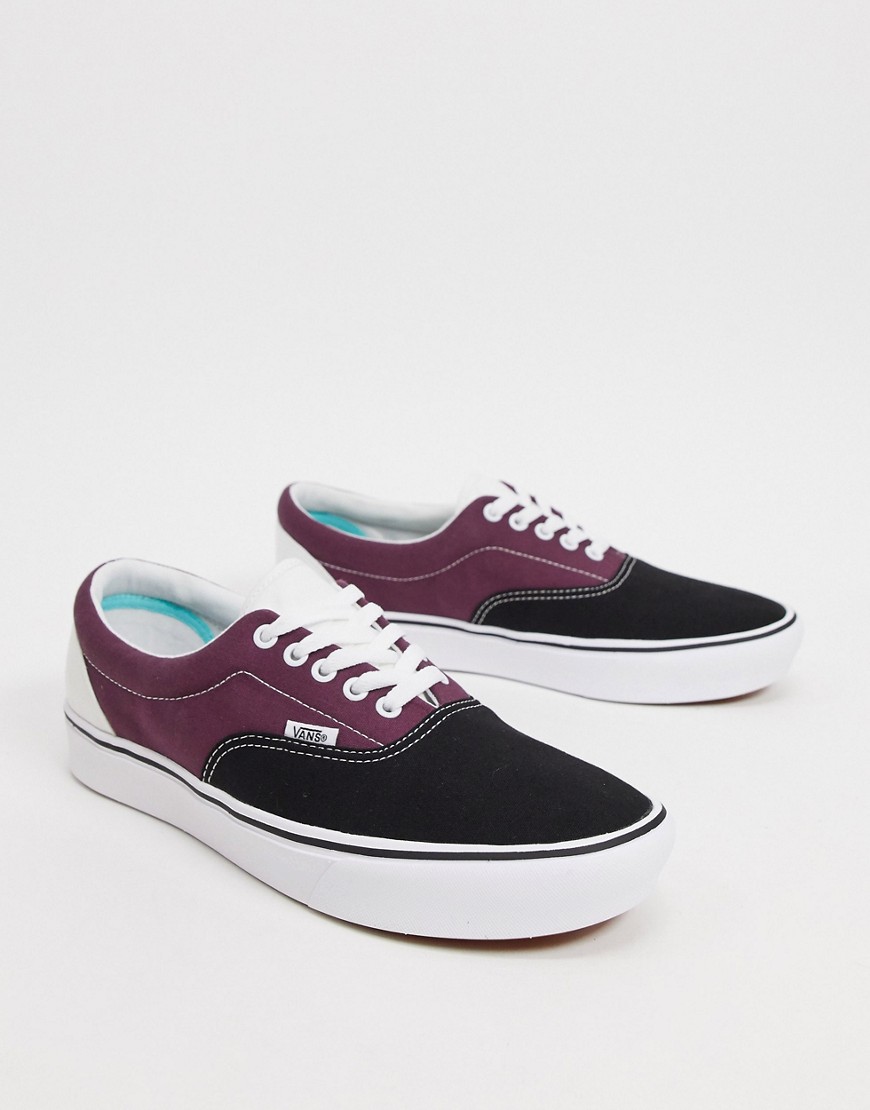 Trainers by Vans If in doubt, trainers Low-profile design Lace-up fastening Padded cuff Signature Vans branding ComfyCush foam sole provides lightweight cushioning Durable rubber outsole Waffle-textured grip tread