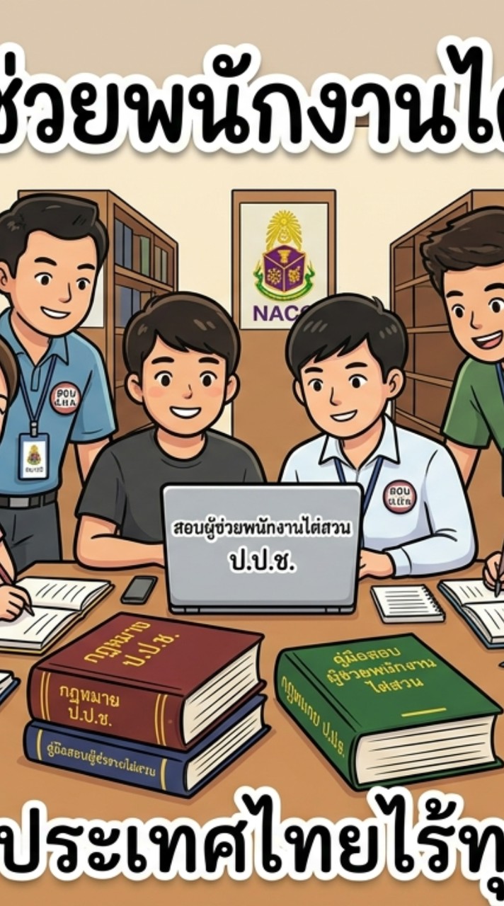 ผู้ช่วยพนักงานไต่สวน สำนักงาน ปปช. สหายร่วมสอบ รุ่น2/69