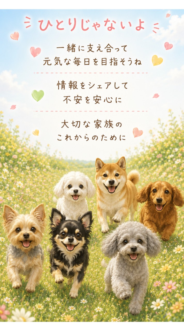 腎臓病と闘うワンちゃんと飼い主さんの情報交換