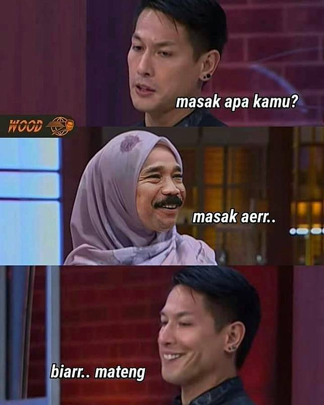 9 Meme lucu kalau artis Indonesia datang ke MasterChef kocak