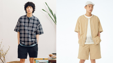 懶惰男士必備！讓你單穿就有型的「夏日短袖襯衫」