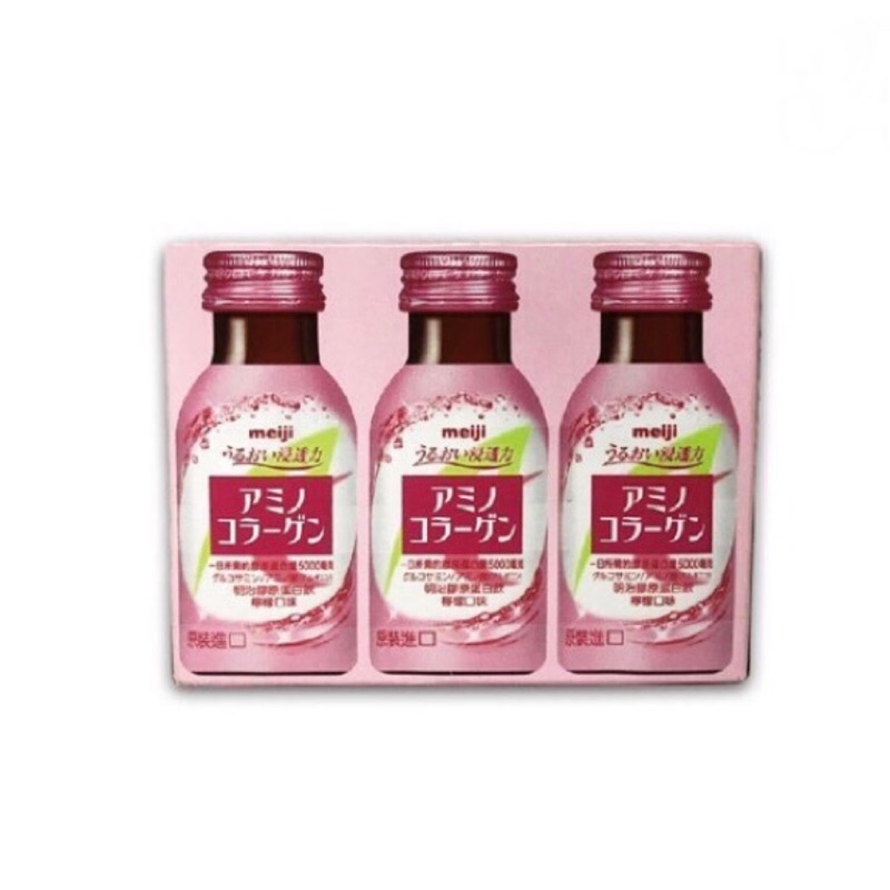 meiji明治 膠原蛋白飲 6瓶入 檸檬口味 一日所需的膠原蛋白量5000毫克 賞味期限: 2019/08/29 #meiji明治 #膠原蛋白飲 #膠原蛋白 #檸檬口味