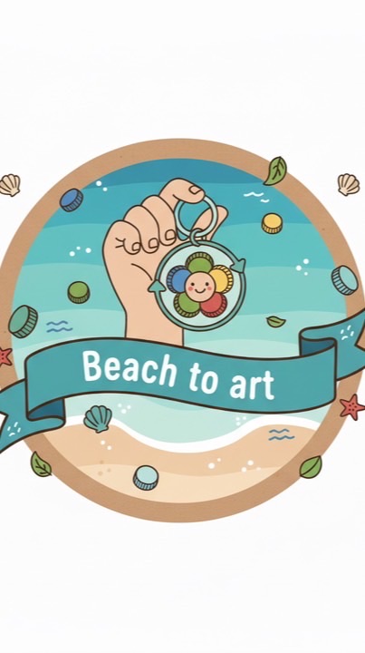 Beach to Art🖌️🎨