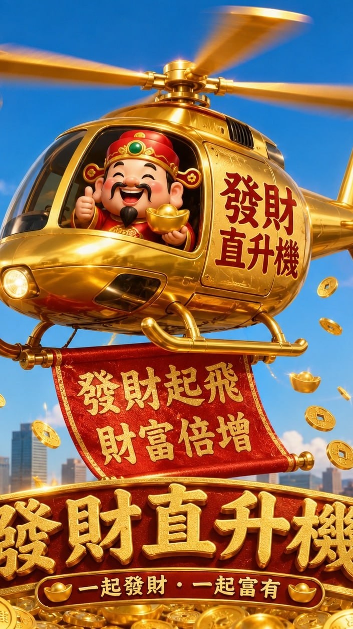 發財直升機｜🚁 至尊VIP