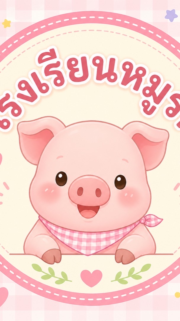 โรงเรียนหมูรัก 🐷