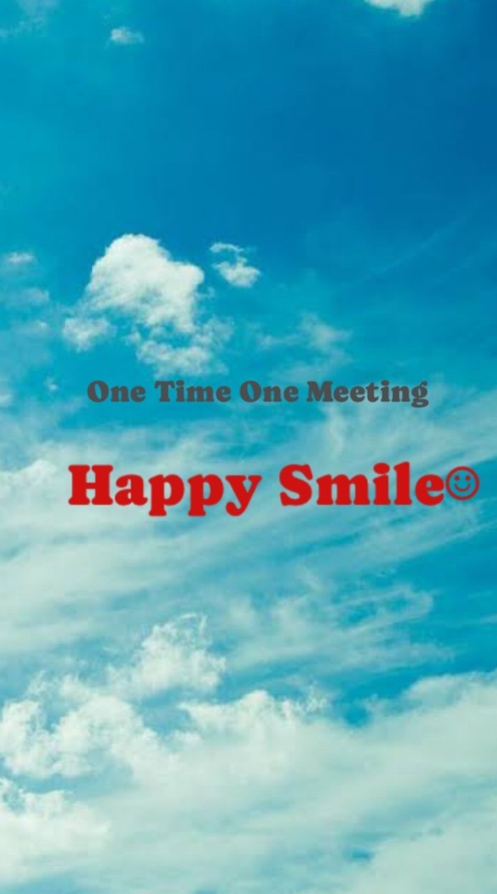 【関東】シングル 🌻一期一会🌻 Happy Smile雑談ROOM