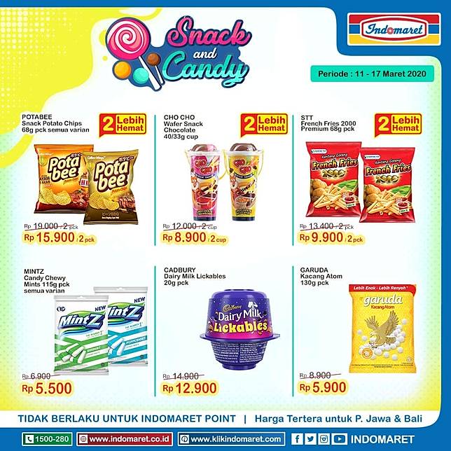 Indomaret Promo Snack And Candy