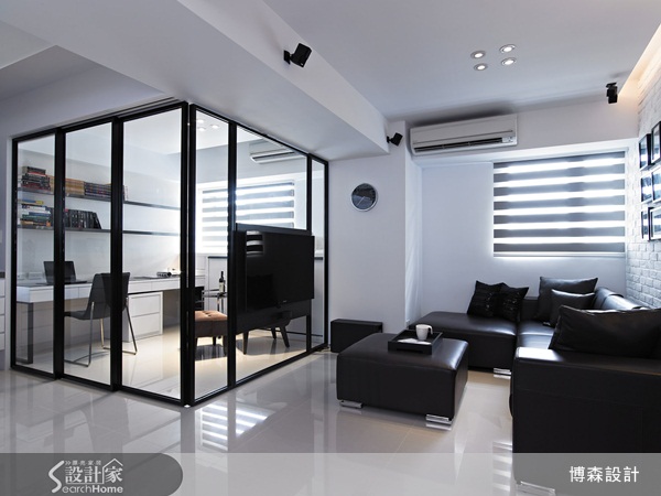 輕透玻璃隔間，我家變身3倍大